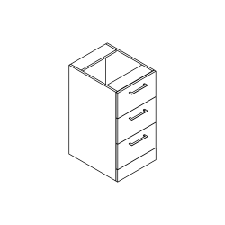 tre cassetti