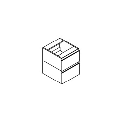 due cassetti