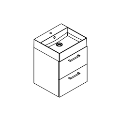 due cassetti